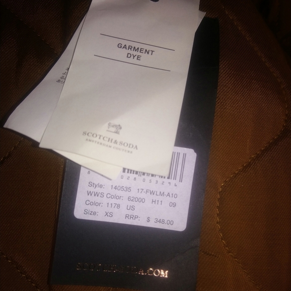 Scotch and soda tie layered parka jacket women XS - Picture 7 of 8